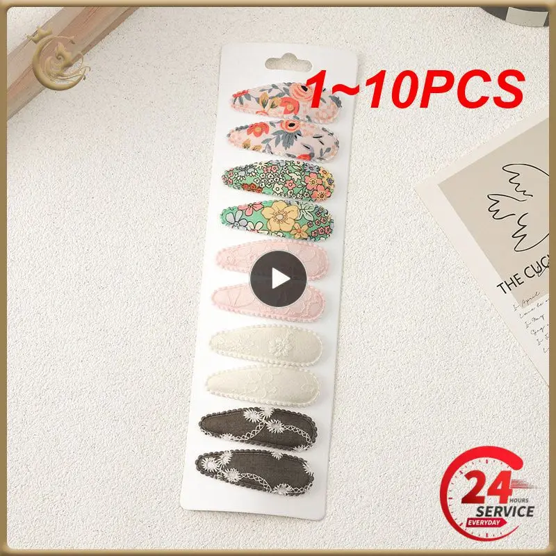 1~10PCS set Cute Embroidery Print Waterdrop Shape Hair Clips for BB Hairpin Barrettes Headwear Kids Baby Hair Accessories
1~10PCS set Cute Embroidery Print Waterdrop Shape Hair Clips for BB Hairpin Barrettes Headwear Kids Baby Hair Accessories