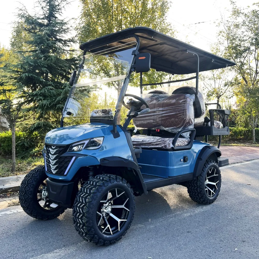 New Color Custom 48v/60v/72v Battery Sightseeing Bus Club 5000w Motor Cheap Electric Golf Cart Off-Road Car
New Color Custom 48v/60v/72v Battery Sightseeing Bus Club 5000w Motor Cheap Electric Golf Cart Off-Road Car