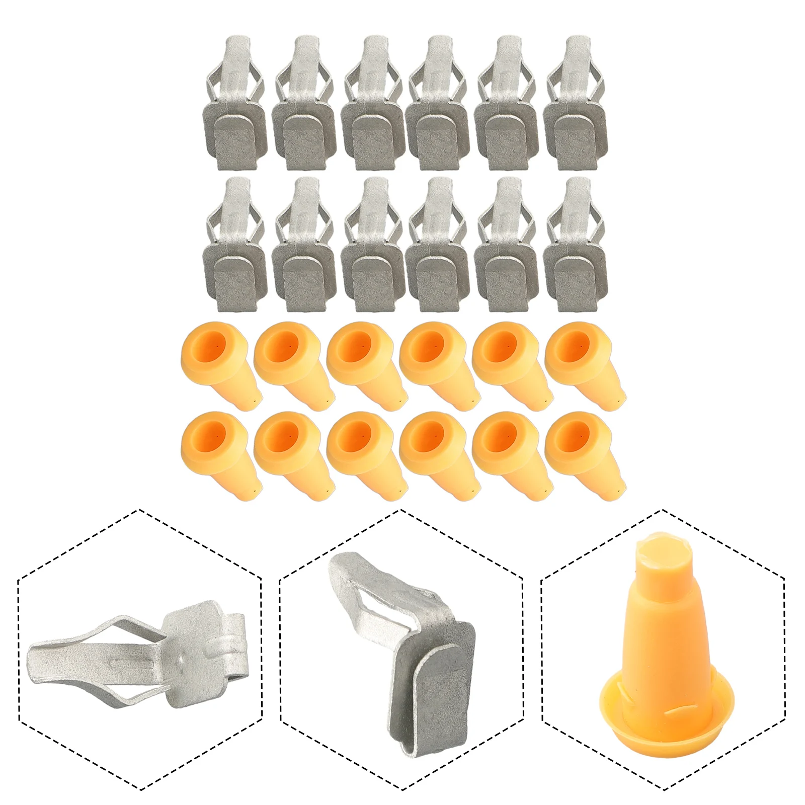 24Pcs Car Front Door Panel Frame Plugs Door Panel Clips Clamp 4853962 4500027 For Chevy For Camaro Auto Fastener Interior Part
24Pcs Car Front Door Panel Frame Plugs Door Panel Clips Clamp 4853962 4500027 For Chevy For Camaro Auto Fastener Interior Part