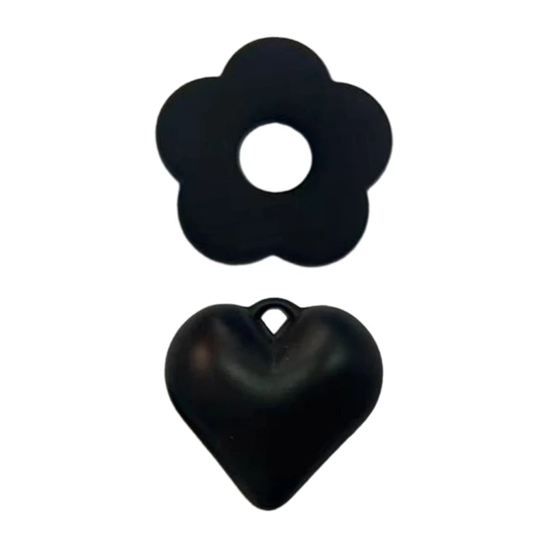 Popular Black Resin Flower DIY Accessories Sweet Heart Pendants DIY Handmade Bracelet Necklace Earrings Materials
Popular Black Resin Flower DIY Accessories Sweet Heart Pendants DIY Handmade Bracelet Necklace Earrings Materials