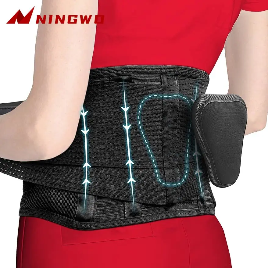 Sports Adjustable Back Support Belt Relief Back Pain,Sciatica, Herniated Disc,Scoliosis -Breathable Mesh Design with Lumbar Pad
Sports Adjustable Back Support Belt Relief Back Pain,Sciatica, Herniated Disc,Scoliosis -Breathable Mesh Design with Lumbar Pad