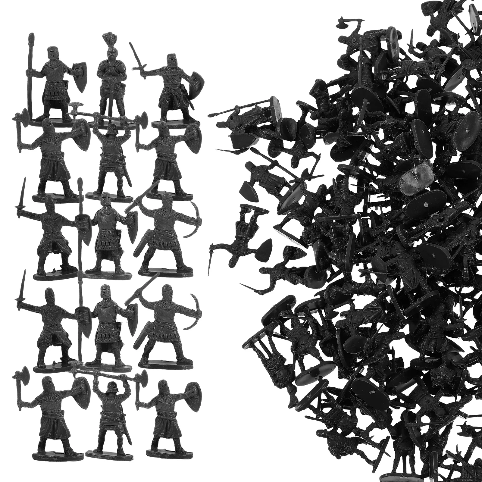200pcs Tiny People Figurines Miniature Models Middle Ages Sand Table Soldier Micro Landscaping Decors
200pcs Tiny People Figurines Miniature Models Middle Ages Sand Table Soldier Micro Landscaping Decors
