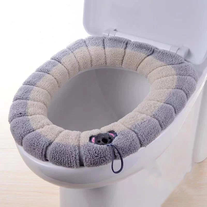 Winter Warm Toilet Seat Cover Mat Bathroom Toilet Pad Cushion with Handle Thicker Soft Washable Closestool Warmer Accessories
Winter Warm Toilet Seat Cover Mat Bathroom Toilet Pad Cushion with Handle Thicker Soft Washable Closestool Warmer Accessories