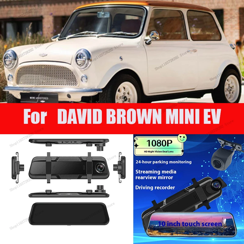 For MINI EV 4K WIFI GPS Car Dvr Mirror Dash CamDual Lens Dashcam Drive Recorder Stream RearView Mirror IPS Screen Camera
For MINI EV 4K WIFI GPS Car Dvr Mirror Dash CamDual Lens Dashcam Drive Recorder Stream RearView Mirror IPS Screen Camera