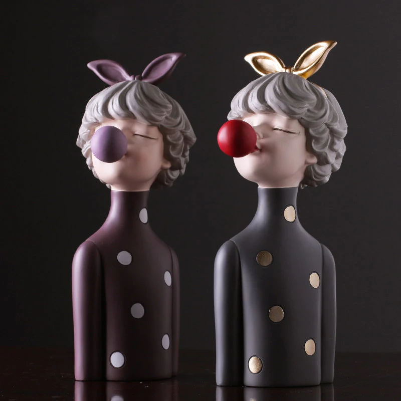 Modern Resin Bubble Girl Sculpture Ornaments Home Bedroom Statue Decoration Hotel Office Desktop Figurines Crafts Birthday Gifts
Modern Resin Bubble Girl Sculpture Ornaments Home Bedroom Statue Decoration Hotel Office Desktop Figurines Crafts Birthday Gifts