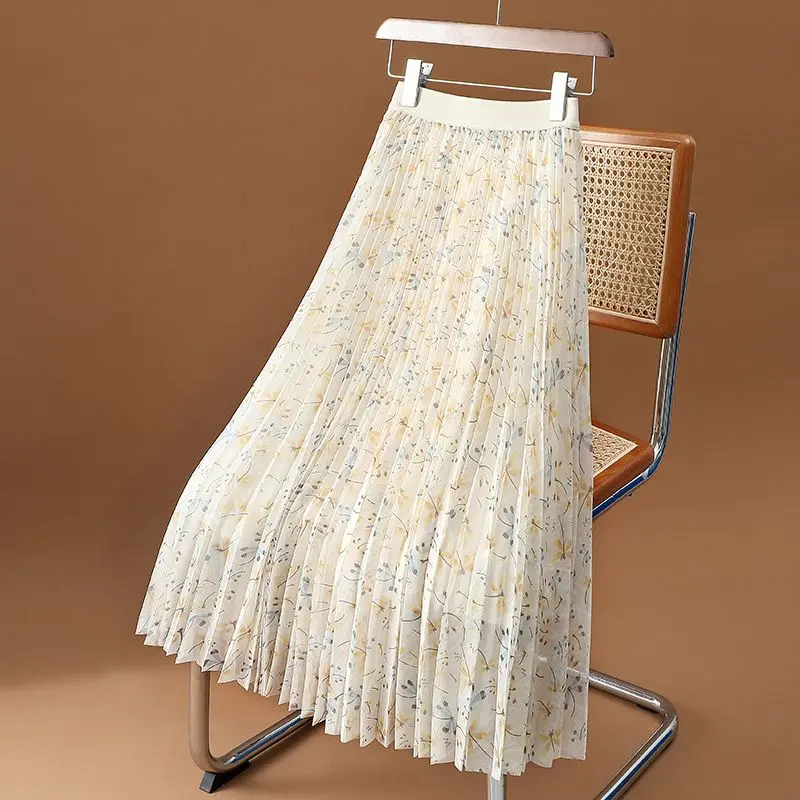 2024 Women Autumn Winter New High Waist Flower Print Midi Skirts Female Long Pleated Skirts Ladies Loose Casual Skirts O657
2024 Women Autumn Winter New High Waist Flower Print Midi Skirts Female Long Pleated Skirts Ladies Loose Casual Skirts O657