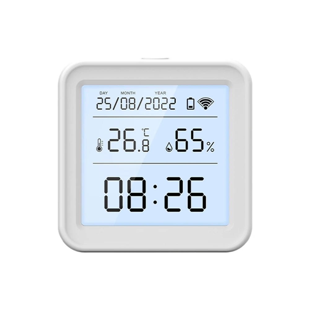 High Quality Thermometer Humidity Sensor Battery Powered Monitoring Smart Home Temperature Meter With Backlight
High Quality Thermometer Humidity Sensor Battery Powered Monitoring Smart Home Temperature Meter With Backlight