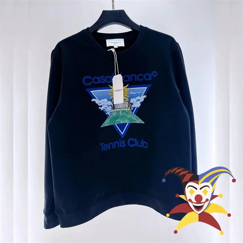 Black Sun Tennis Stadium Casablanca Sweatshirts Men Women High Quality Hoodie Crewneck
Black Sun Tennis Stadium Casablanca Sweatshirts Men Women High Quality Hoodie Crewneck