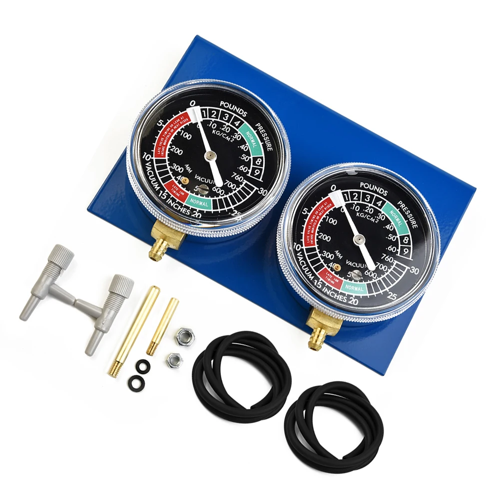 1 Set Motorcycle Carburetor Vacuum Gauge Balancer Synchronizer Tool W/ 7cm Hose Kit 15cmx10cm For 2-cylinder Machines Blue+Black
1 Set Motorcycle Carburetor Vacuum Gauge Balancer Synchronizer Tool W/ 7cm Hose Kit 15cmx10cm For 2-cylinder Machines Blue+Black