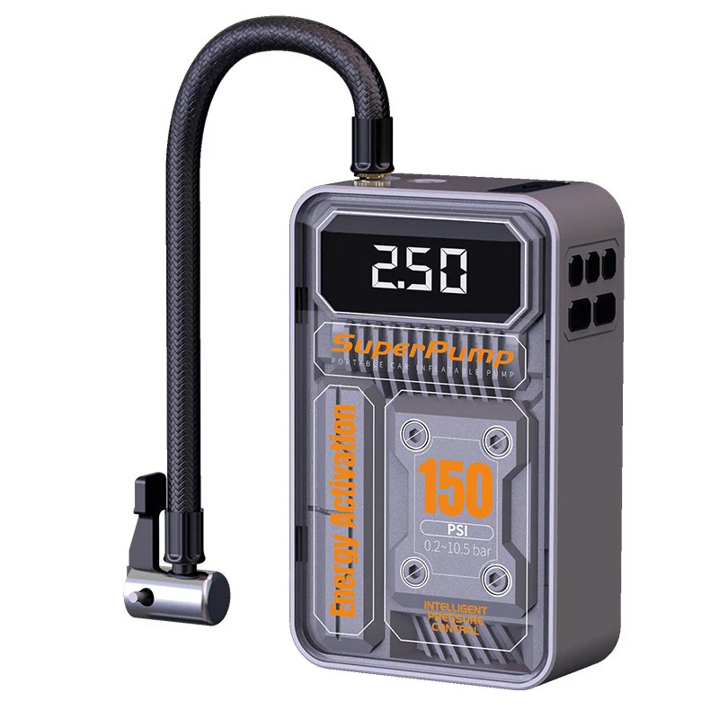 Wireless/Wired Car Air Compressor 4000mAh Electric Air Pump Tire Inflatable Pump Mechanical Industrial Style Car Tyre Inflator
Wireless/Wired Car Air Compressor 4000mAh Electric Air Pump Tire Inflatable Pump Mechanical Industrial Style Car Tyre Inflator