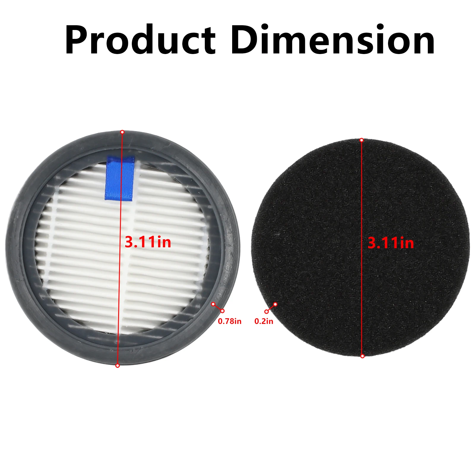 3 Pcs Filters & 9 Pcs Sponge Filters For Afoddon A200Pro/A200 For ORFELD B08/C10A/C10G For NEQUARE S12 S25 S26
3 Pcs Filters & 9 Pcs Sponge Filters For Afoddon A200Pro/A200 For ORFELD B08/C10A/C10G For NEQUARE S12 S25 S26