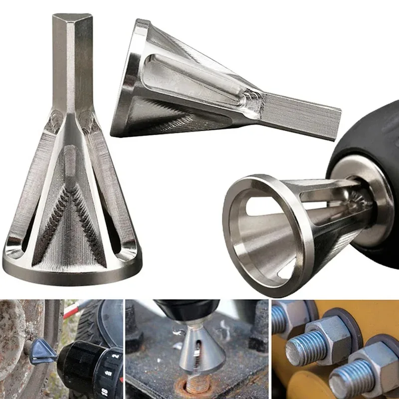 1/2PCS Tire Repair Deburring Tools Stainless Steel External Chamfer Tool Drill Bit Remove Burr Silver Motorcycle Car Repair Tool
1/2PCS Tire Repair Deburring Tools Stainless Steel External Chamfer Tool Drill Bit Remove Burr Silver Motorcycle Car Repair Tool