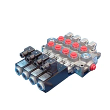 1 2 3 4 5 6 7 8 Spools 40 50 80 100 120 Cc Monoblock Hydraulic Directional electric control valve, Gdv 80 Loader Valve Joystick
1 2 3 4 5 6 7 8 Spools 40 50 80 100 120 Cc Monoblock Hydraulic Directional electric control valve, Gdv 80 Loader Valve Joystick