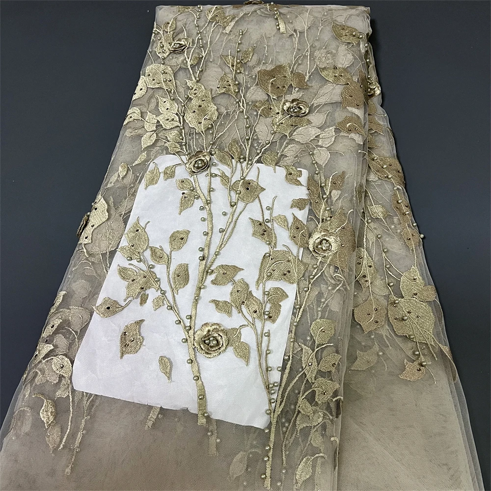 2023 High Quality African Nigerian Latest With Tulle Lace Fabric Sewing Guipure Embroidery Dresses Sequins Beads Stone 5yards
2023 High Quality African Nigerian Latest With Tulle Lace Fabric Sewing Guipure Embroidery Dresses Sequins Beads Stone 5yards