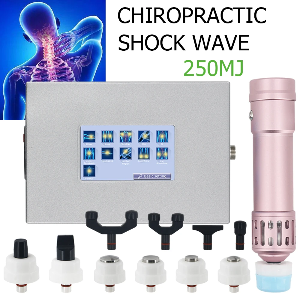 250MJ Shock Wave Chiropractic Gun 2024 New Shockwave Therapy Machine For ED Treatment Pain Relief Body Portable Massager
250MJ Shock Wave Chiropractic Gun 2024 New Shockwave Therapy Machine For ED Treatment Pain Relief Body Portable Massager
