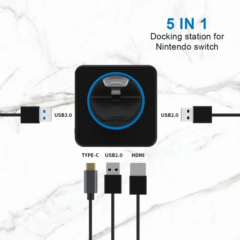 Switch Accessories Switch Dock TV Dock For Switch Portable Docking Station USB C 4K HDMI-compatible USB 3.0 Hub Base Stand Dock
Switch Accessories Switch Dock TV Dock For Switch Portable Docking Station USB C 4K HDMI-compatible USB 3.0 Hub Base Stand Dock