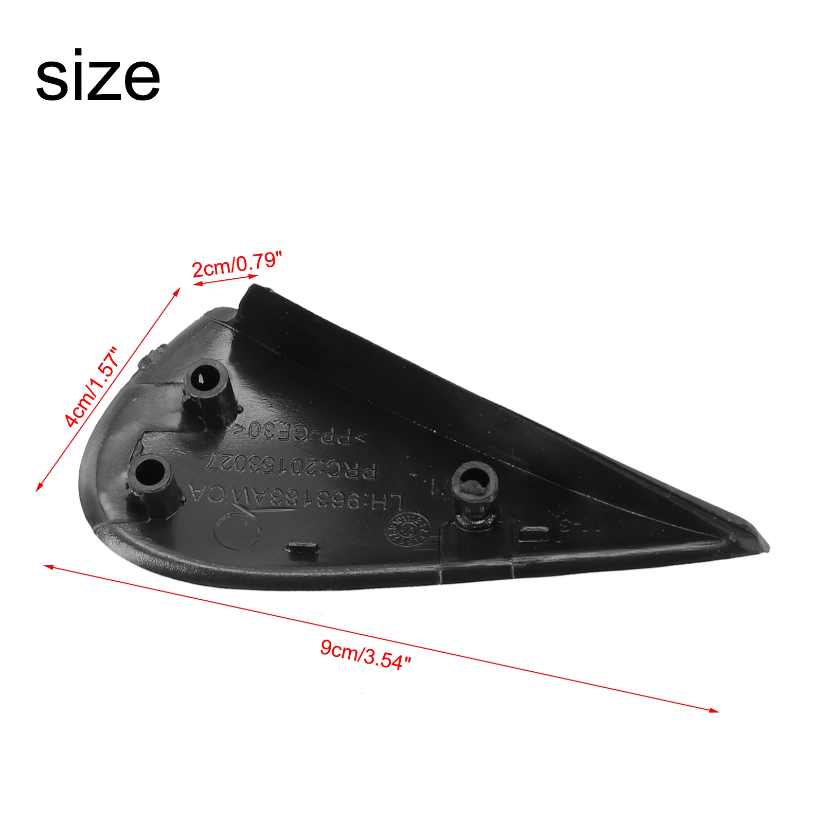 Front Left Right Car Side Mirror Corner Triangle Fender Cover Trim for Nissan Versa 201219 Easy Fitment OEM Standard
Front Left Right Car Side Mirror Corner Triangle Fender Cover Trim for Nissan Versa 201219 Easy Fitment OEM Standard
