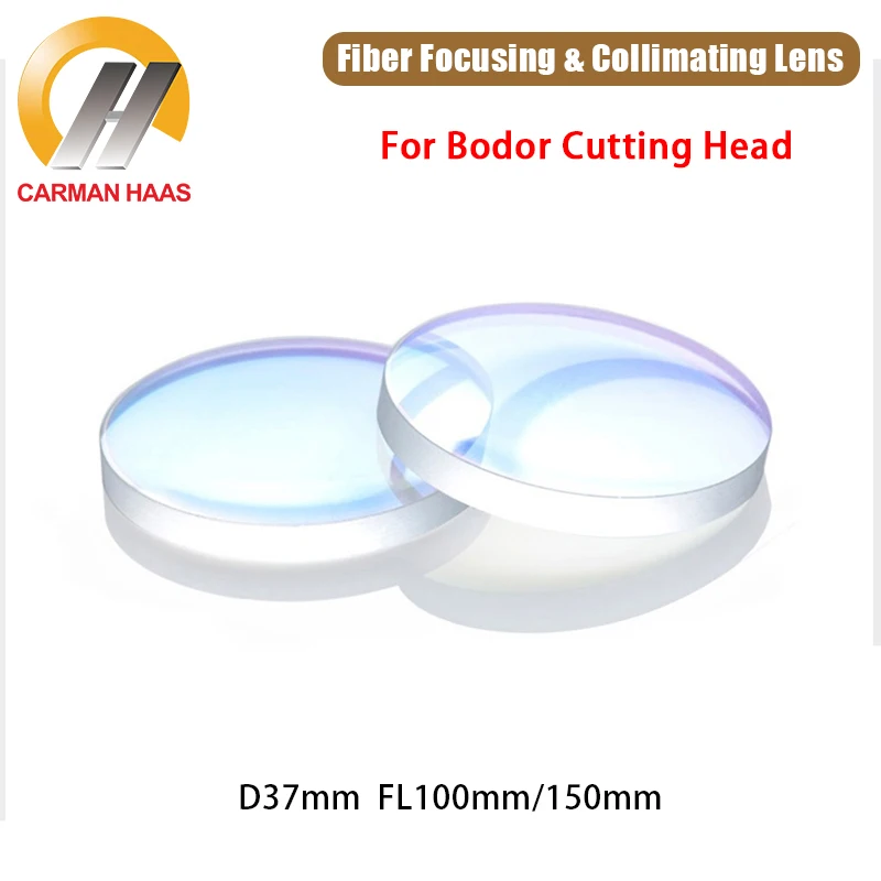 2 Pcs/Set Bodor Fiber Laser Collimating Focusing Lens Dia 37mm FL-100mm 150mm 8KW For Bodor Laser Cutting Head 1064nm
2 Pcs/Set Bodor Fiber Laser Collimating Focusing Lens Dia 37mm FL-100mm 150mm 8KW For Bodor Laser Cutting Head 1064nm