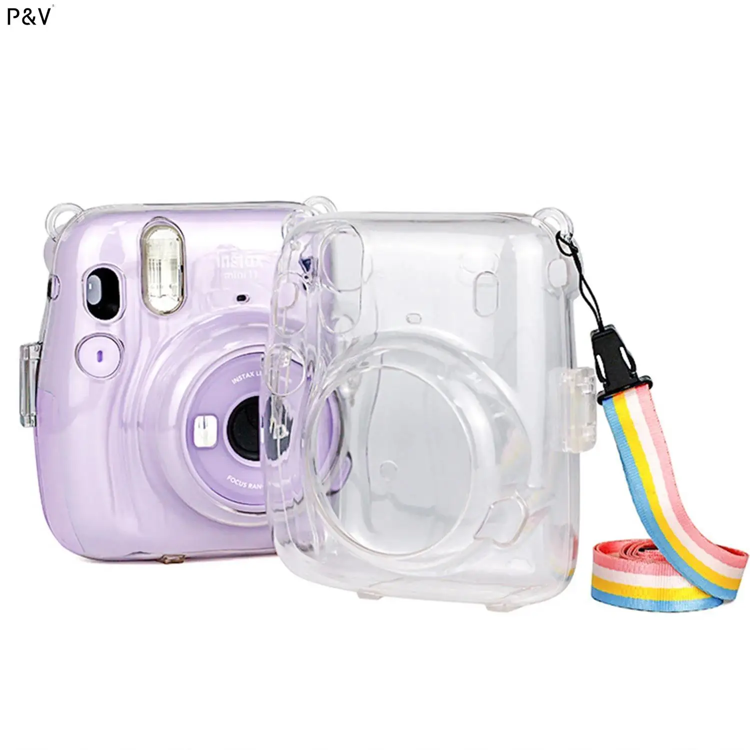 Прозрачная задняя крышка для Fujifilm Instax Mini 11, Защитная пленка для камеры, жесткая задняя крышка из ПВХ, с ремешком на запястье
Прозрачная задняя крышка для Fujifilm Instax Mini 11, Защитная пленка для камеры, жесткая задняя крышка из ПВХ, с ремешком на запястье