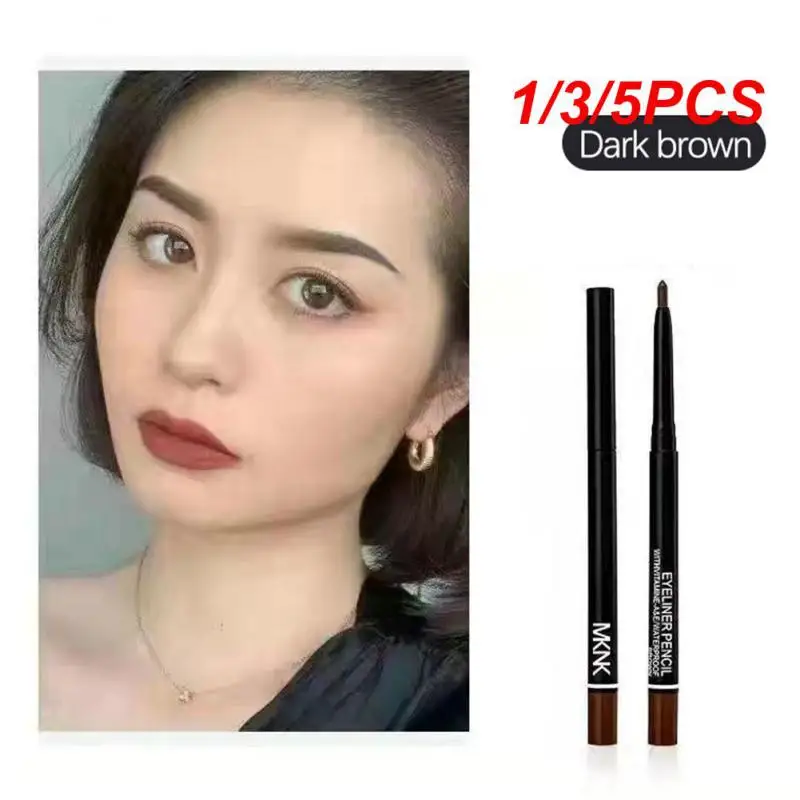 

1/3/5PCS Eye Liner Gel Pencil Quick Drying Long-lasting Waterproof Lying Silkworm Pen Beauty Health Eyeliner Pen Eye Make-up