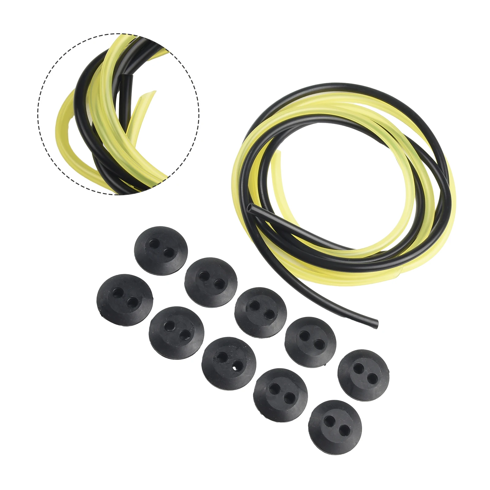 12pcs 2 Holes Fuel Tank Grommet Rubber With Fuel Line Pipe With Fuel Line Pipe Garden For Brush Cutter Garden Supplies
12pcs 2 Holes Fuel Tank Grommet Rubber With Fuel Line Pipe With Fuel Line Pipe Garden For Brush Cutter Garden Supplies