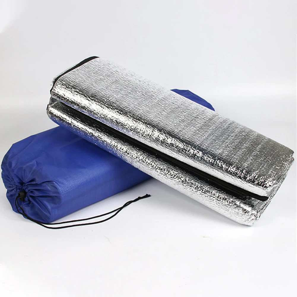 Ultralight Waterproof Camping Mat Picnic Blanket Beach Mattress Sleeping Pad Aluminum Foil EVA Foam Mat Outdoor Tent Footprint
Ultralight Waterproof Camping Mat Picnic Blanket Beach Mattress Sleeping Pad Aluminum Foil EVA Foam Mat Outdoor Tent Footprint