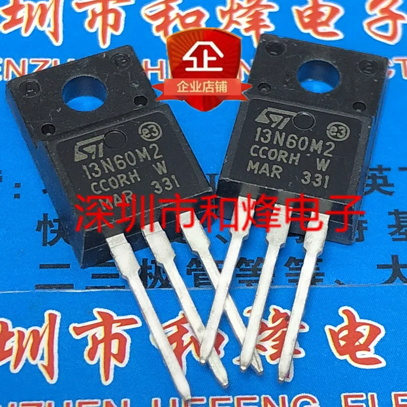 

(5PCS/LOT) 13N60M2 STF13N60M2 TO-220F 650V 11A New Original Stock Power chip