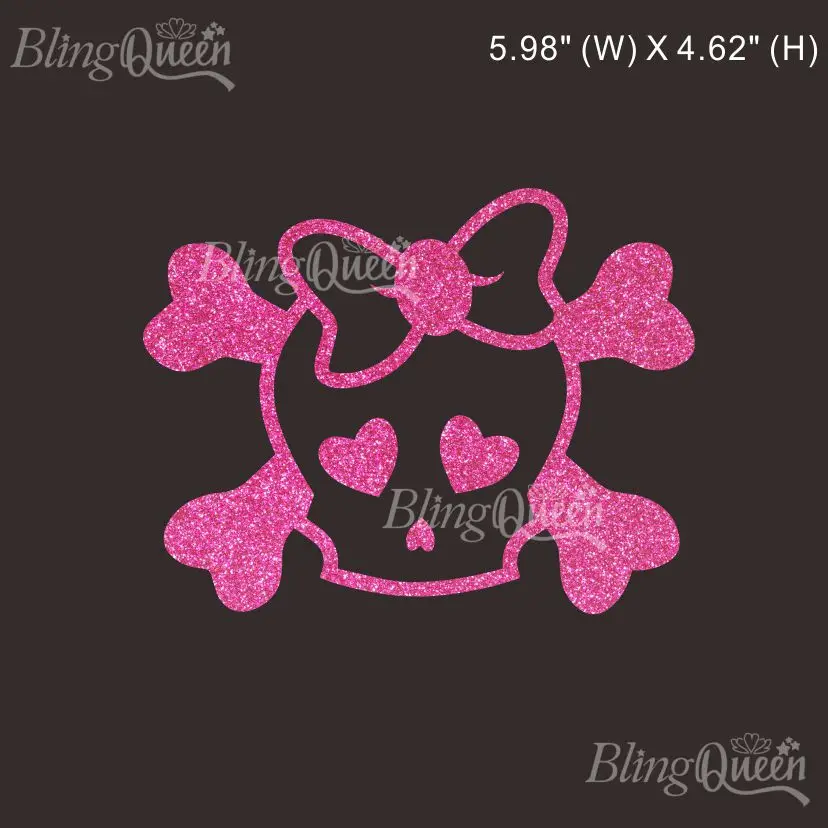 BlingQueen-Korean Glitter Vinyl, Hot Fix Iron On Decals Transfers, Skull Design, Colors and Sizes can be customized, 12pcs/lot
BlingQueen-Korean Glitter Vinyl, Hot Fix Iron On Decals Transfers, Skull Design, Colors and Sizes can be customized, 12pcs/lot