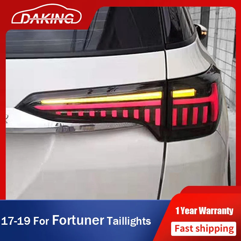 Автостайлинг, задние фонари для TOYOTA Fortuner 2017-2019, задние фонари DRL, анимация, движущийся сигнал поворота, тормоз, задний хвост, детали в сборе
Автостайлинг, задние фонари для TOYOTA Fortuner 2017-2019, задние фонари DRL, анимация, движущийся сигнал поворота, тормоз, задний хвост, детали в сборе
