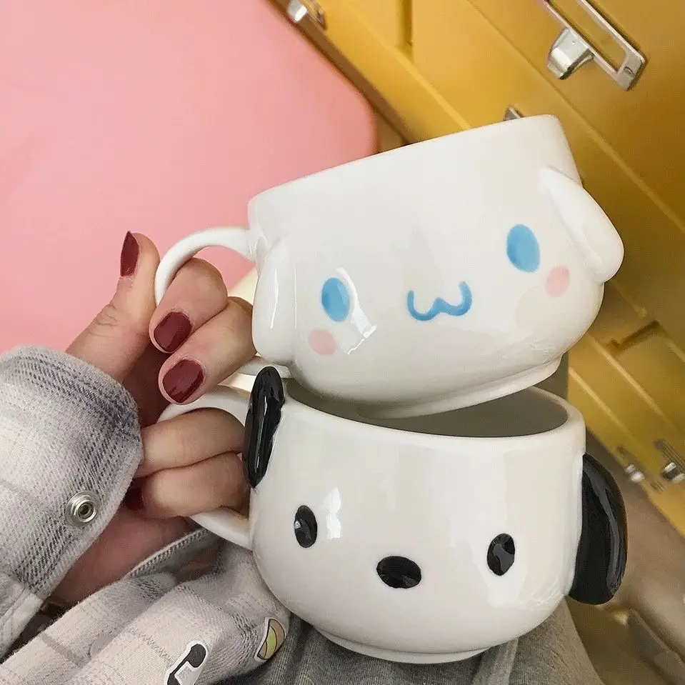 Керамическая кружка Sanrio Kawaii, аксессуары Cinnamoroll, красивые Мультяшные аниме кофейные кружки, молочная кружка, кружка для воды, игрушки для девочек, подарок
Керамическая кружка Sanrio Kawaii, аксессуары Cinnamoroll, красивые Мультяшные аниме кофейные кружки, молочная кружка, кружка для воды, игрушки для девочек, подарок