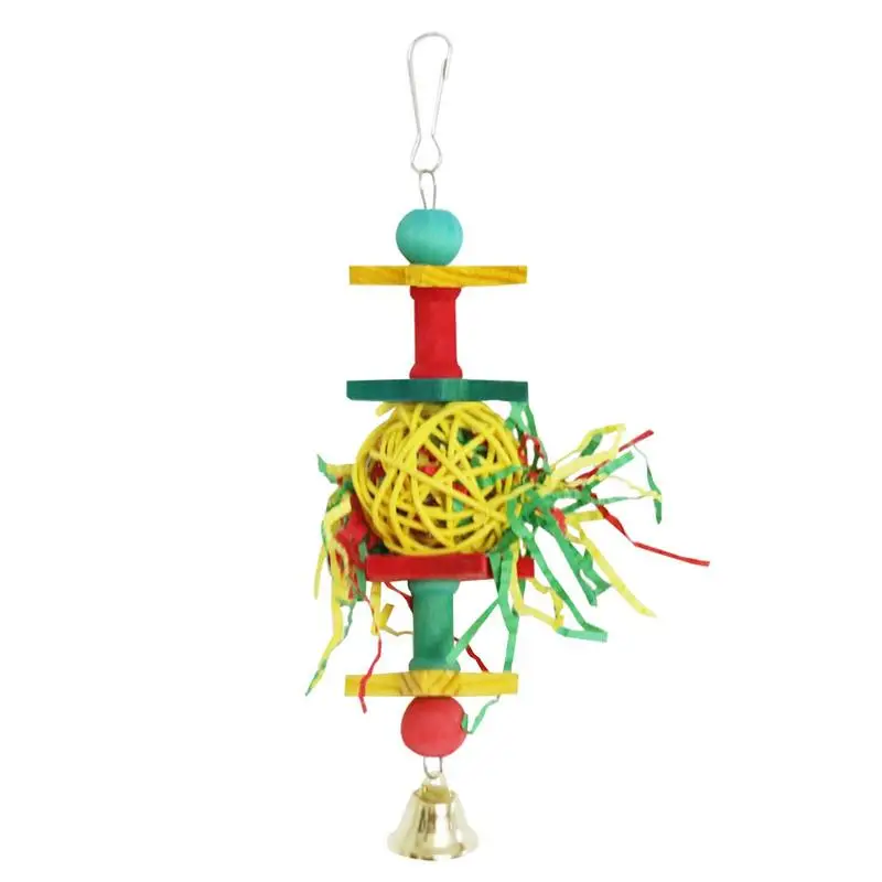 

Bird Loofah Toys Birds Foraging Shredding Toys With Metal Hook Birdcage Accessories For Chewing Exercise For Hamsters Cockatiels