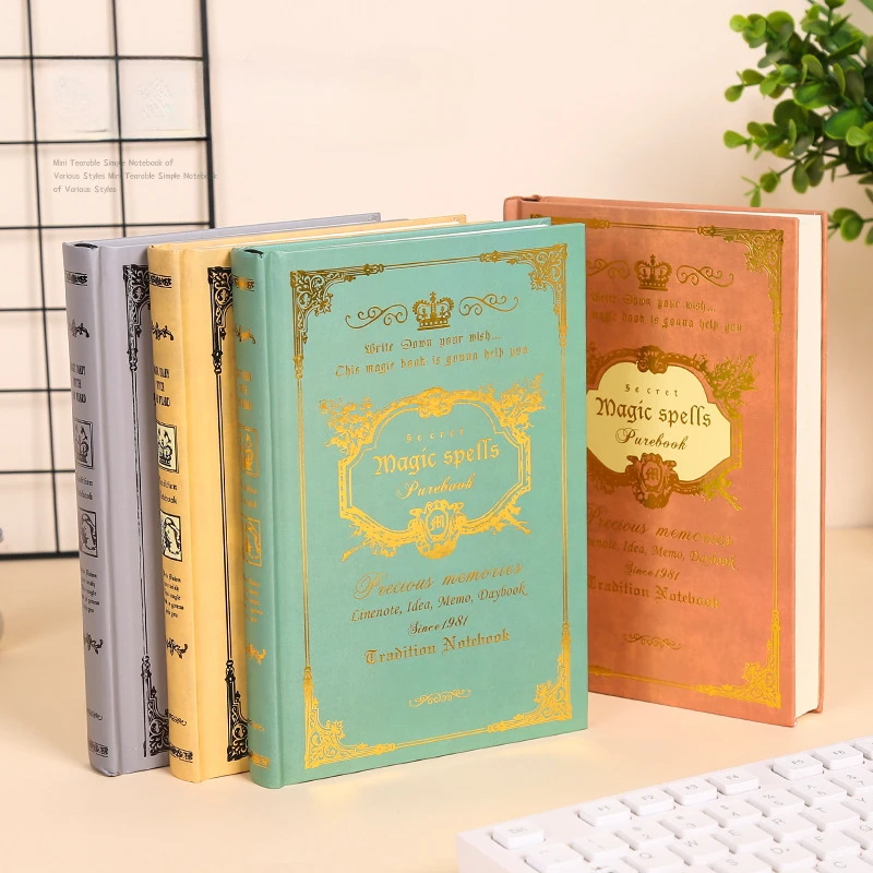 Vintage Magic Book A5 Notebook Thickened Hard Faced Chronicle Writing European Style High Beauty Student Book Diary
Vintage Magic Book A5 Notebook Thickened Hard Faced Chronicle Writing European Style High Beauty Student Book Diary