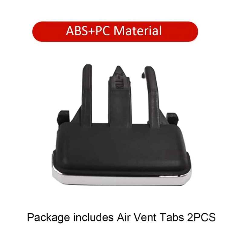 2X Front Center Side Air Vent Outlet Tab Clips, AC Vent Adjustment Buckle Repair Kit For Toyota Corolla 2009-2013
2X Front Center Side Air Vent Outlet Tab Clips, AC Vent Adjustment Buckle Repair Kit For Toyota Corolla 2009-2013