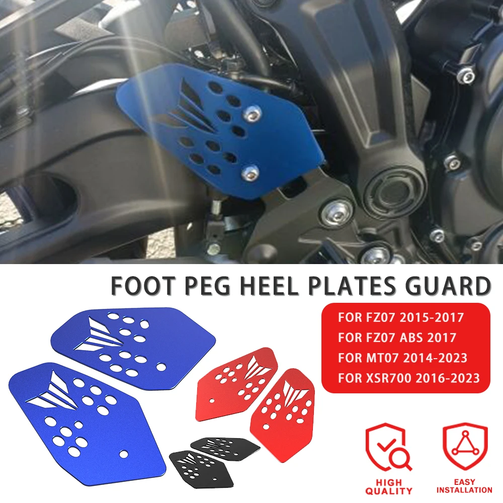 For Yamaha MT07 XSR 700 MT-07 XSR700 2014-2020 2021 2022 2023 2024 Motorcycle Foot Peg Heel Plates Guard MT FZ 07 Tracer FZ07
For Yamaha MT07 XSR 700 MT-07 XSR700 2014-2020 2021 2022 2023 2024 Motorcycle Foot Peg Heel Plates Guard MT FZ 07 Tracer FZ07