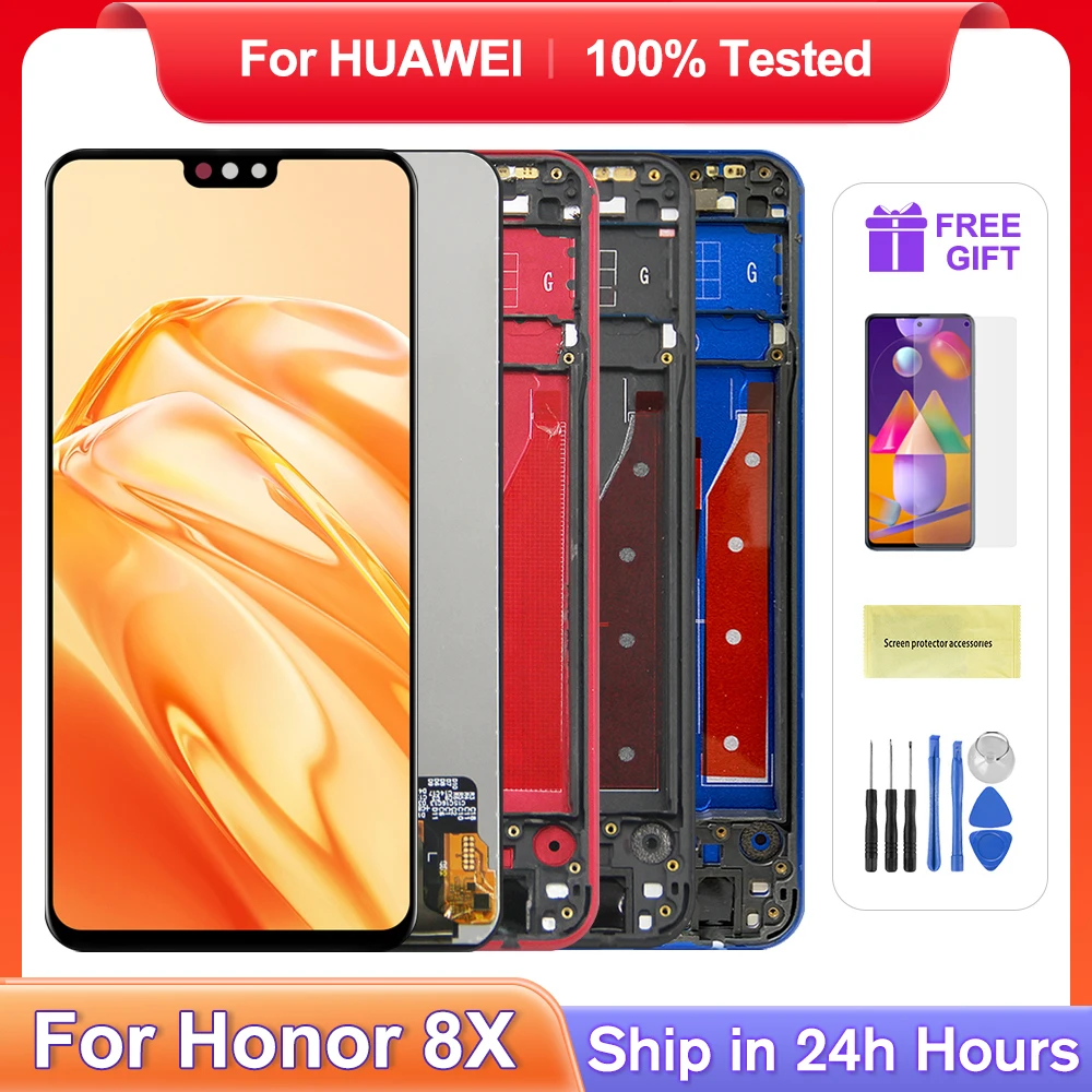 

For HUAWEI 6.5''Honor 8X For Original Honor8X JSN-L22 L11 L21 L23 LCD Display Touch Screen Digitizer Assembly Replacement