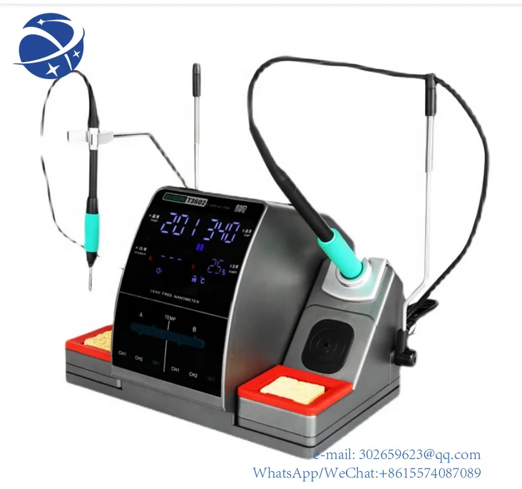 yyhc T3602 Soldering Station JBC C115 C210 Double Welding Rework For Cell-Phone PCB SMD IC Repair Solder Tools
yyhc T3602 Soldering Station JBC C115 C210 Double Welding Rework For Cell-Phone PCB SMD IC Repair Solder Tools