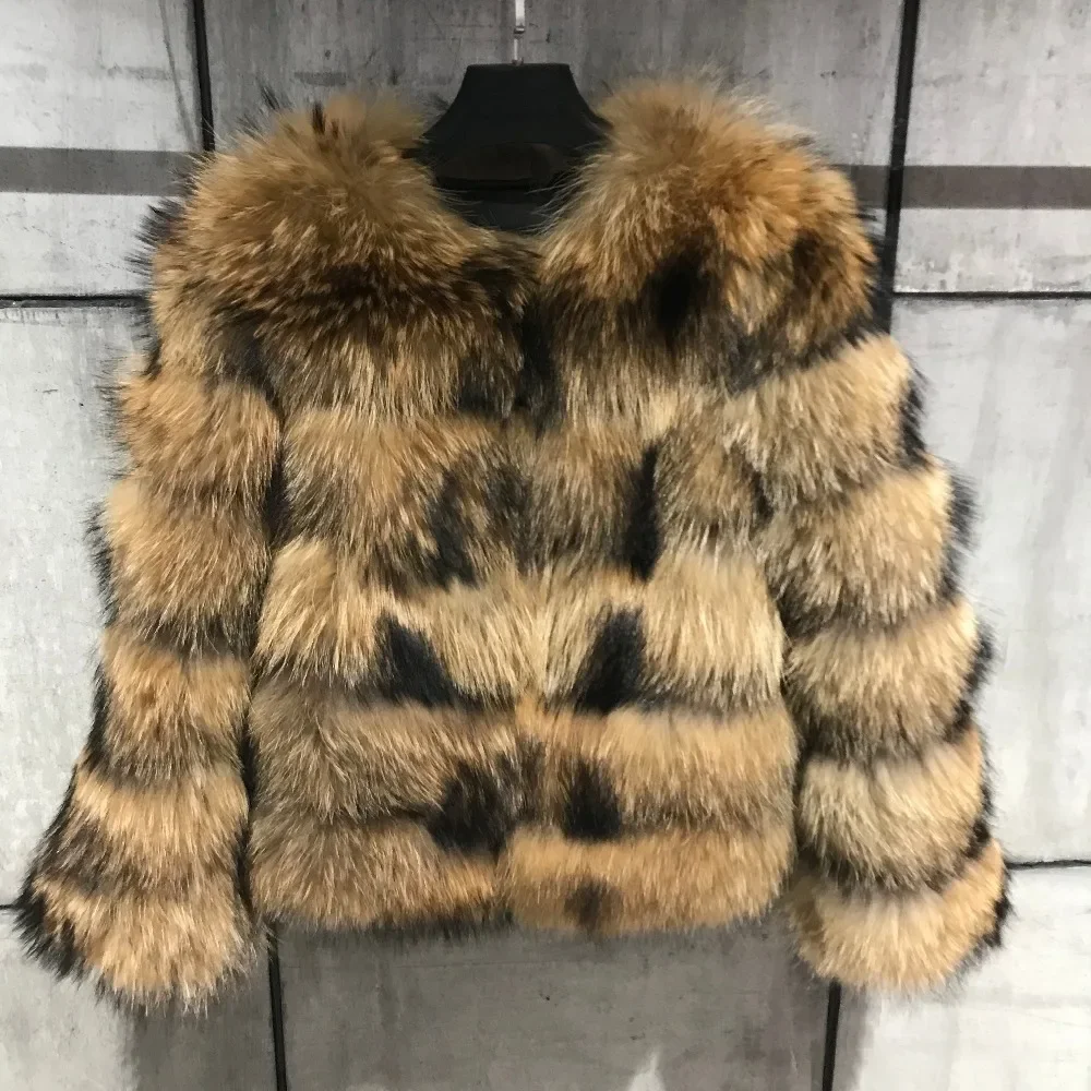 Women Fake Raccoon Fur Jacket Autumn Winter Faux Fur Fox Coats Short Coat Jackets Furry Outerwear Elegant Thick Warm Coats 23 S07f2171d9a8d45c7a4c7453e4ceeca8dS