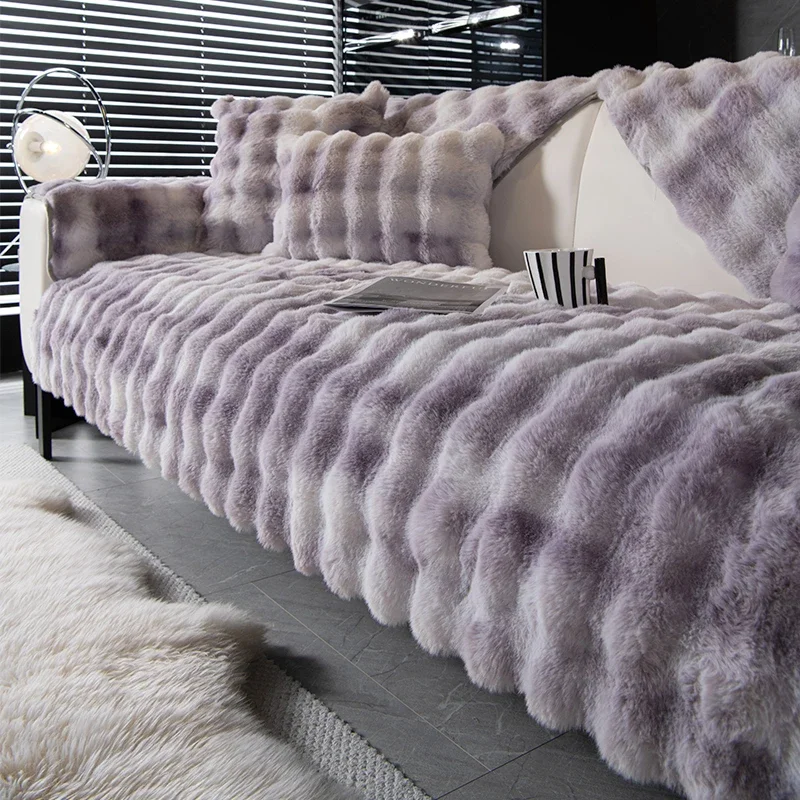 Winter Warm Plush Sofa Cushion Artificial Rabbit Plush Sofa Cover Soft Luxury Universal Sofa Towel Couch Blanket for Living Room
Winter Warm Plush Sofa Cushion Artificial Rabbit Plush Sofa Cover Soft Luxury Universal Sofa Towel Couch Blanket for Living Room