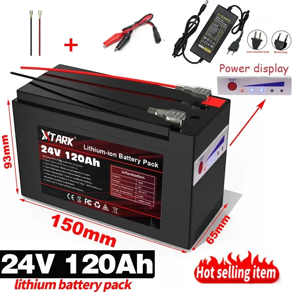 24v Lithium Batteries 18650 Rechargeable 24V 50Ah 100Ah Battery,For CCTV Camera, Stroller, Sprayers Electric Vehicle + Charger
24v Lithium Batteries 18650 Rechargeable 24V 50Ah 100Ah Battery,For CCTV Camera, Stroller, Sprayers Electric Vehicle + Charger