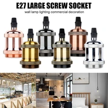 High Quality Vintage bulb E27 Screw Bulb base 110V 220V Aluminum Light Socket Industrial Retro Fittings Fixture Pendant lights
High Quality Vintage bulb E27 Screw Bulb base 110V 220V Aluminum Light Socket Industrial Retro Fittings Fixture Pendant lights