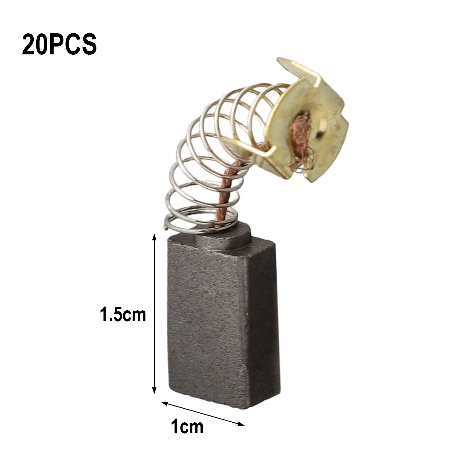 20 Pcs Carbon Brush 6*10*15mm Replacement Parts CB103 For Electric Hammer Drill Angle Grinders Motors Power Tools Accessories
20 Pcs Carbon Brush 6*10*15mm Replacement Parts CB103 For Electric Hammer Drill Angle Grinders Motors Power Tools Accessories