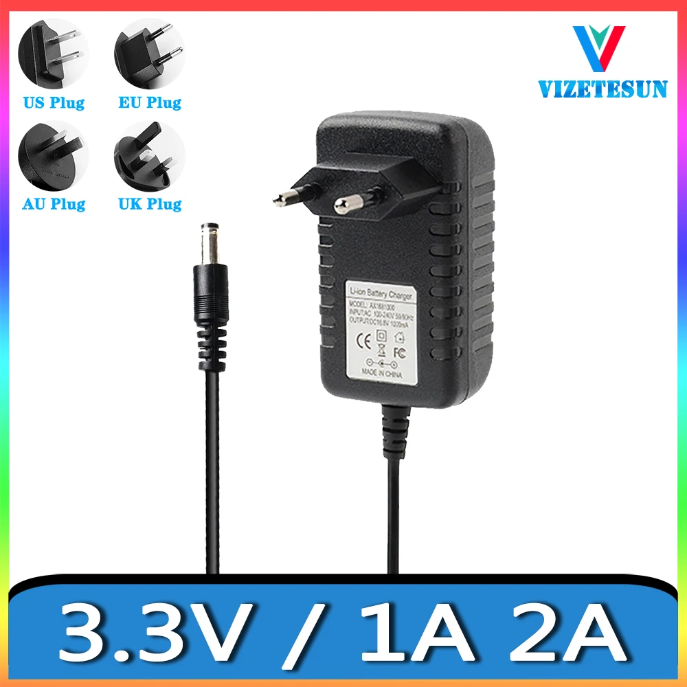

3.3V 1A 2A Desk Lamp Printer Power Adapter DC 5.5*2.1MM Universal Voltage Regulator Adapter