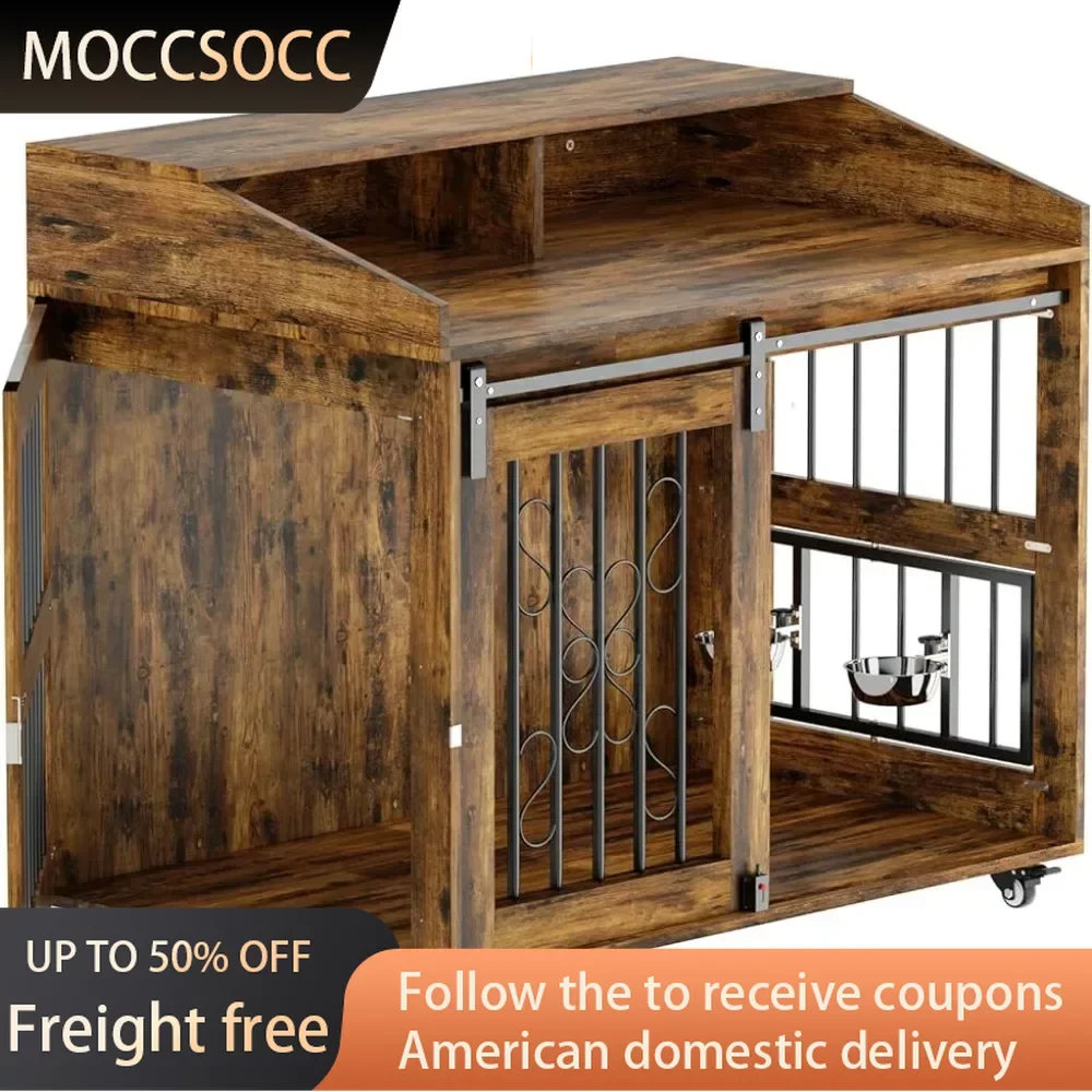 for Medium Large Dog (Bowl Not Included) Jaul-f-houses and Fencing With Storage Rustic Style Decorative Cage Pet Accessories
for Medium Large Dog (Bowl Not Included) Jaul-f-houses and Fencing With Storage Rustic Style Decorative Cage Pet Accessories