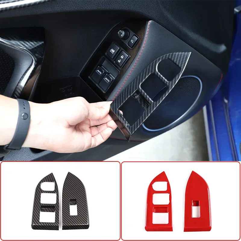 Для Toyota 86/Subaru BRZ 2012-2020 ABS углеродное волокно/красный стеклоподъемник двери автомобиля переключатель рамка декоративная наклейка автомобильные аксессуары h
Для Toyota 86/Subaru BRZ 2012-2020 ABS углеродное волокно/красный стеклоподъемник двери автомобиля переключатель рамка декоративная наклейка автомобильные аксессуары h