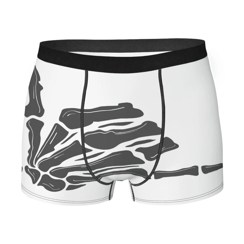 Мужские трусы с принтом в виде черепа 
Мужские трусы с принтом в виде черепа