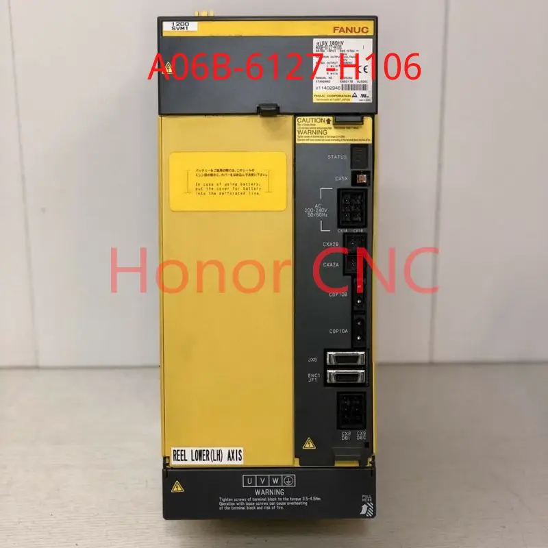 Brand New FANUC A06B-6127-H106 FANUC A06B 6127 H106 Servo Drive Ampilifer Module
Brand New FANUC A06B-6127-H106 FANUC A06B 6127 H106 Servo Drive Ampilifer Module