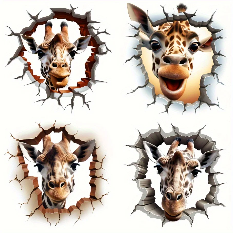 Car Sticker 4 In 1 3D Cute Deer Decal, Motorcycle Decal, Waterproof Decal For Or Motorcycle Decoration Masking Marks Sticker 1
Car Sticker 4 In 1 3D Cute Deer Decal, Motorcycle Decal, Waterproof Decal For Or Motorcycle Decoration Masking Marks Sticker 1