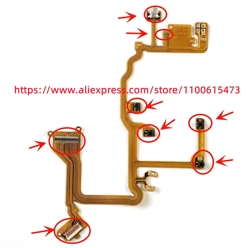 Для Canon IXUS130 объектив задний базовый двигатель гибкий кабель FPC с некоторыми разъемами датчиков IC Новинка
Для Canon IXUS130 объектив задний базовый двигатель гибкий кабель FPC с некоторыми разъемами датчиков IC Новинка