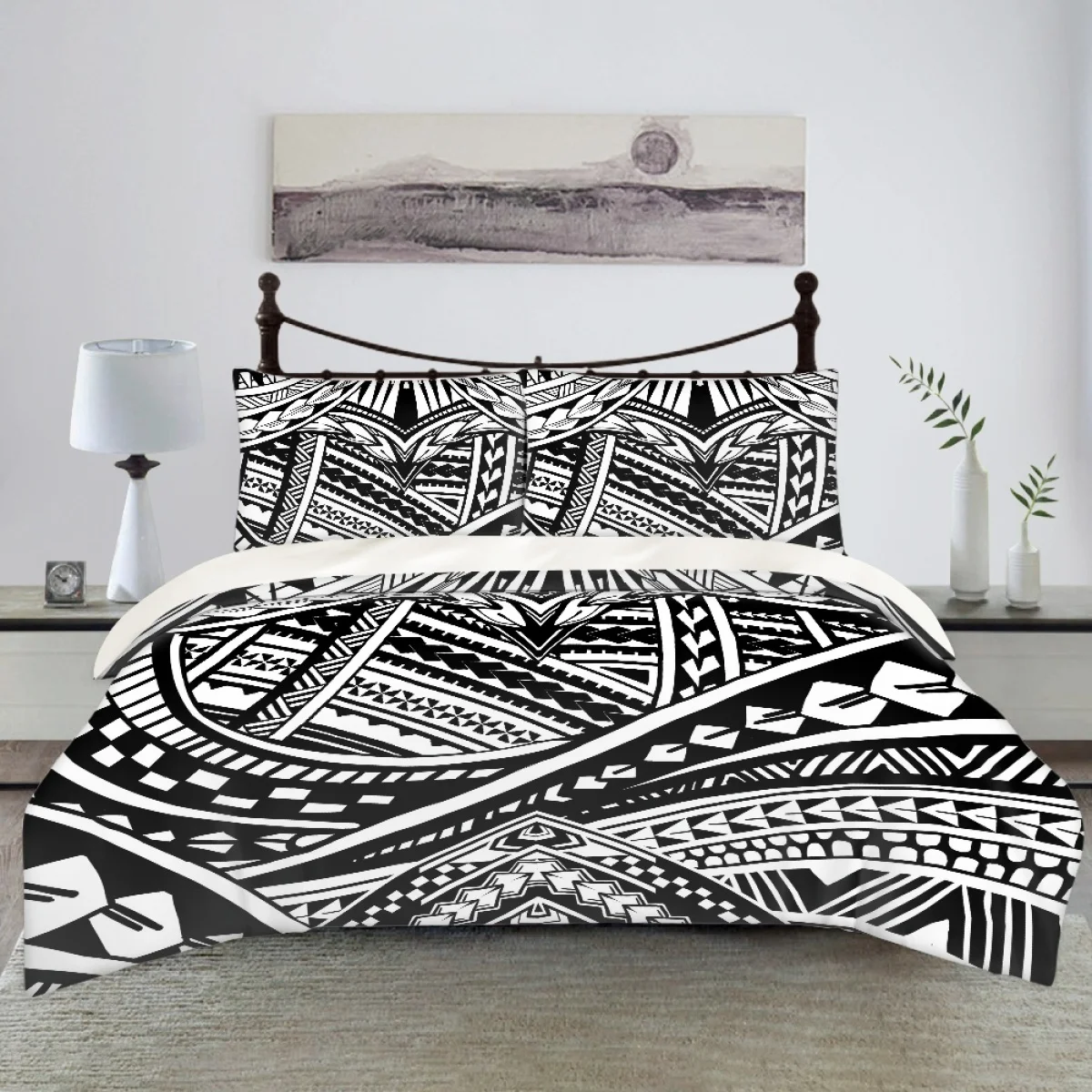 TOADDMOS Vintage Polynesian Tribal Totem Designer Polyester Bedding Set Kids Boys Sheet Set For Teens King Size Duvet Cover Gift
TOADDMOS Vintage Polynesian Tribal Totem Designer Polyester Bedding Set Kids Boys Sheet Set For Teens King Size Duvet Cover Gift