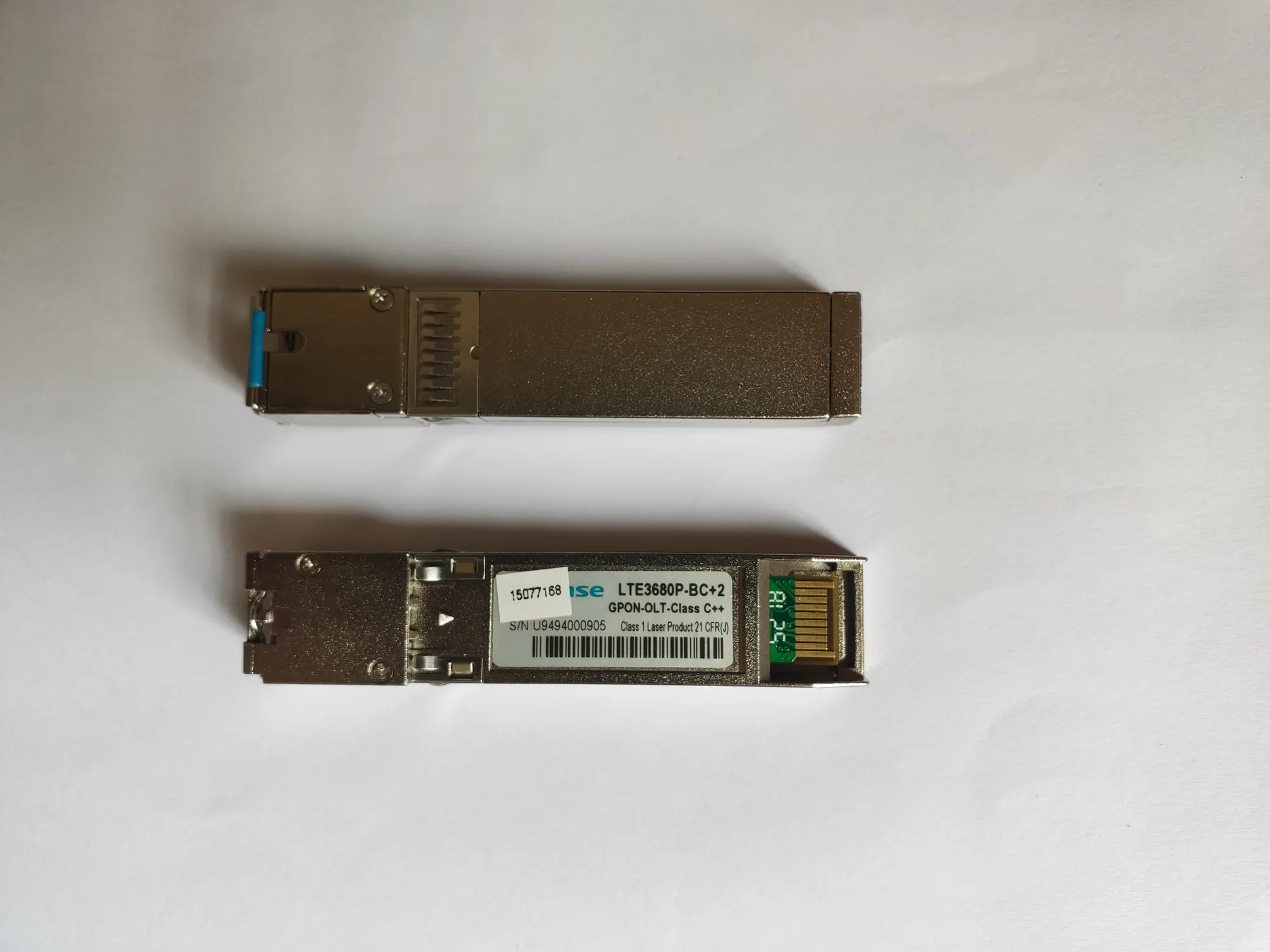 Hisense Module C++ LTE3680P-BC+2 FH-PON-GP-20-C++ GPON-OLT-CIass C++/Hisense GPON OLT C++ for GC8B GCOB Board Transceiver
Hisense Module C++ LTE3680P-BC+2 FH-PON-GP-20-C++ GPON-OLT-CIass C++/Hisense GPON OLT C++ for GC8B GCOB Board Transceiver